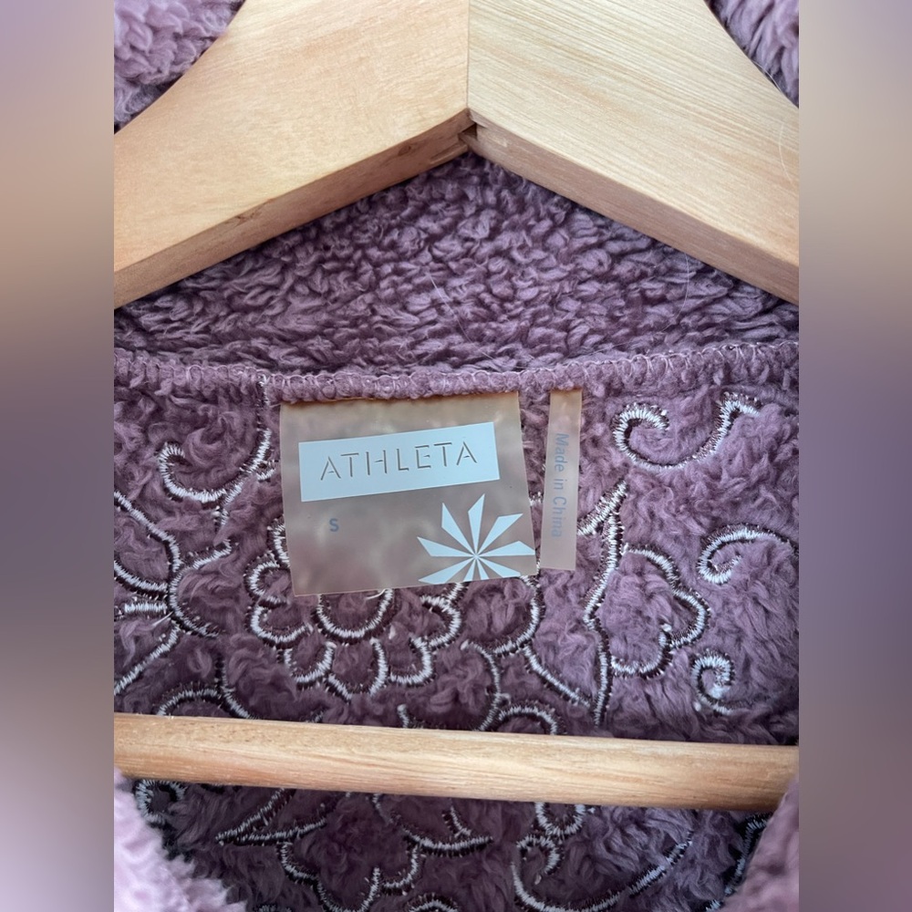 Athleta Furry Half-Zip Sweater - Picture 3 of 5